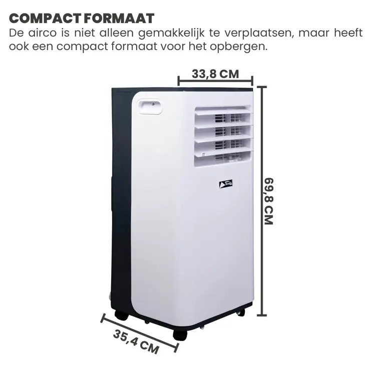 Technolife Mobiele Airco - 9000BTU