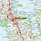 Wegenkaart Nieuw-Zeeland