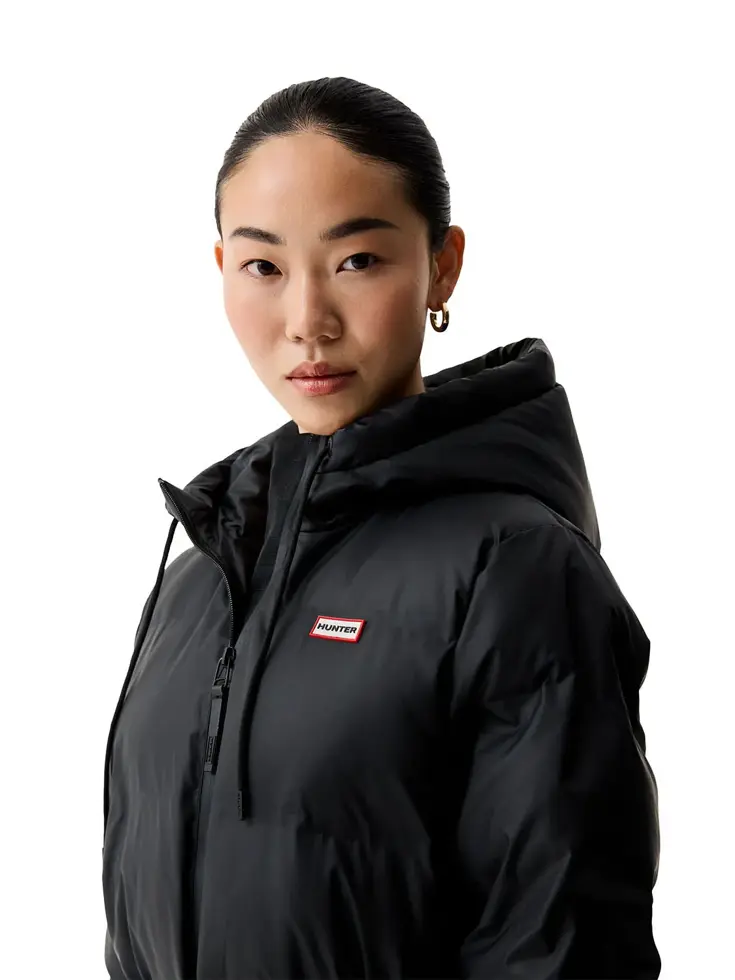 Hutchison PU Long Puffer - Jas - Dames - Hunter
