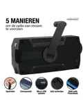Noodradio® Solar Opwindbaar Met Batterijen