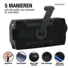 Noodradio® Solar Opwindbaar Met Batterijen