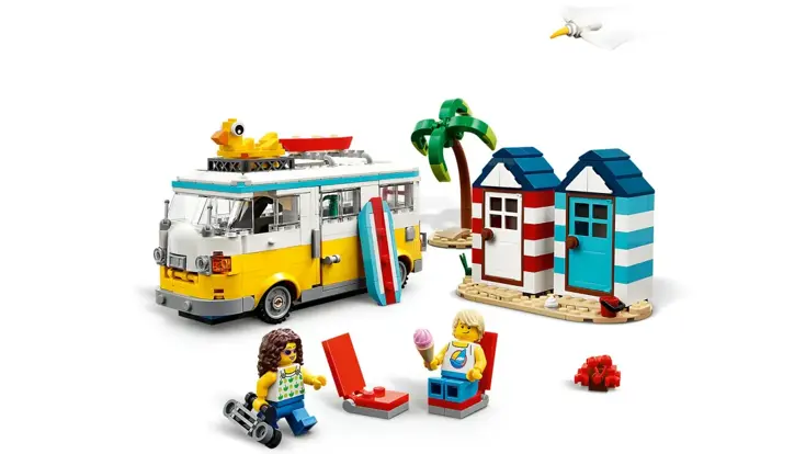 LEGO® CREATOR Strandkampeerbus 31138
