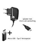 Bluestar Ereader Lader 10w Micro USB + Type C