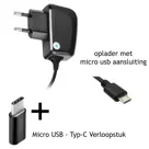 Bluestar Ereader Lader 10w Micro USB + Type C