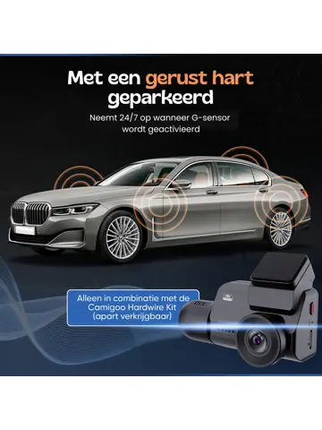 3CH Dashcam - WiFi GPS 4K 64GB - M800 Pro Dashcam