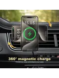 MagSafe Qi2 Autolader 15W Ventilatierooster