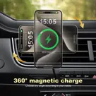 MagSafe Qi2 Autolader 15W Ventilatierooster