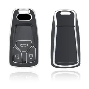TPU Sleutelhoesje voor Audi zwart B3