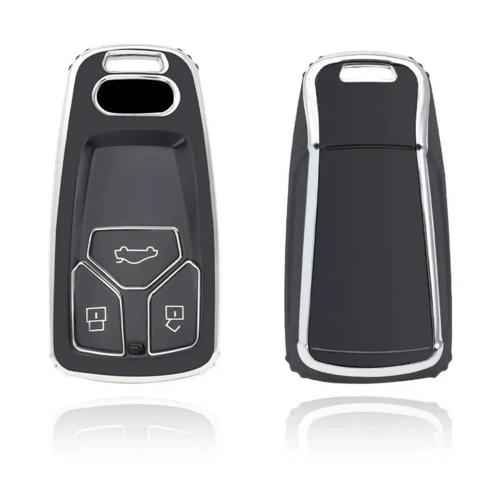 TPU Sleutelhoesje voor Audi zwart B3