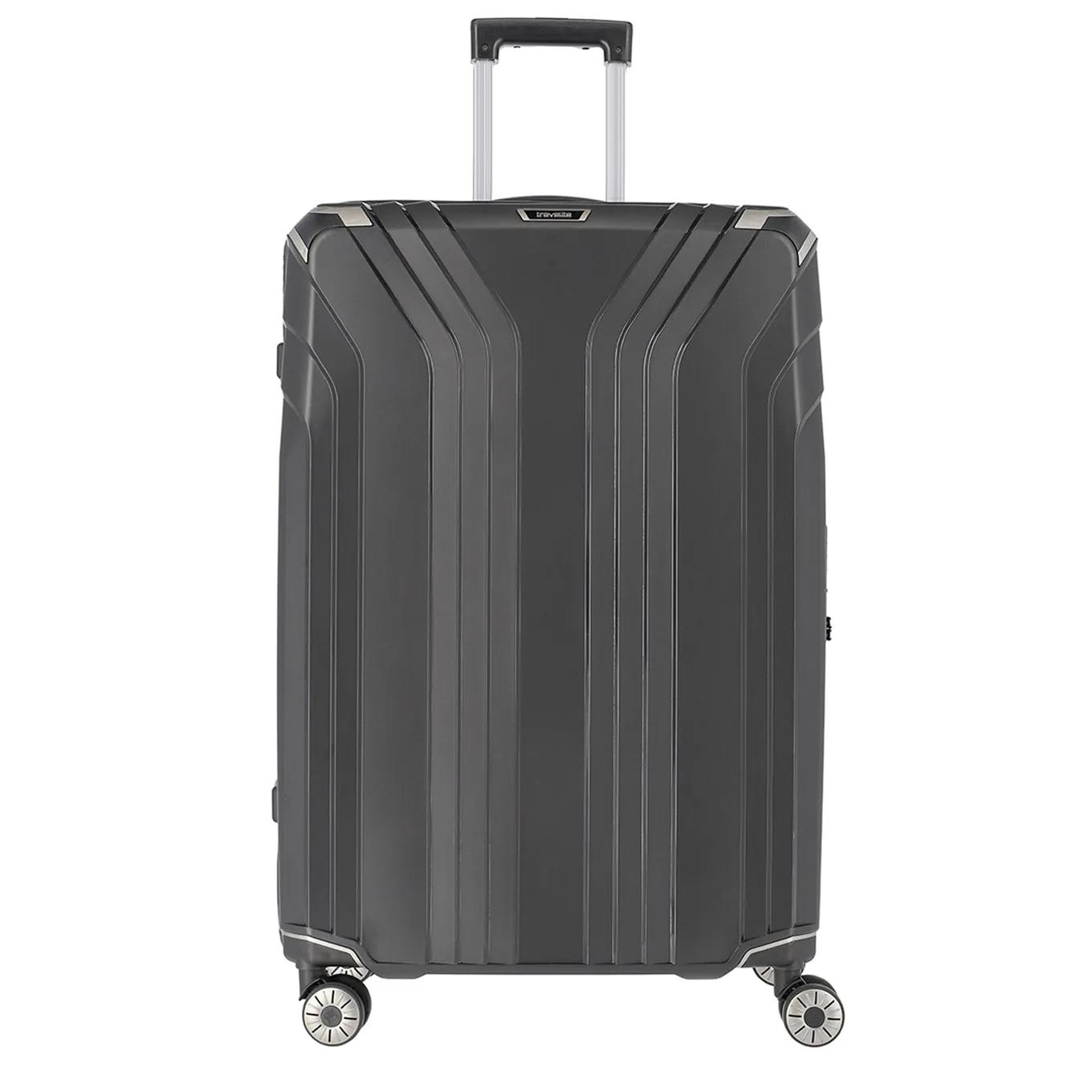 Travelite  Elvaa 4 Wiel Trolley L black Zwart  Zwart main product image