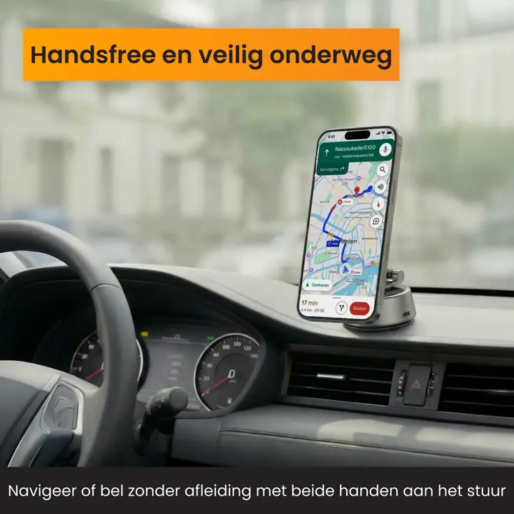 Telefoonhouder Auto - Magnetische zuignap