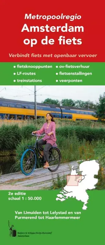 Metropoolregio fietskaart Amsterdam