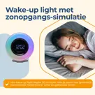 Wekker FM-radio Wakeuplight Snoozefunctie