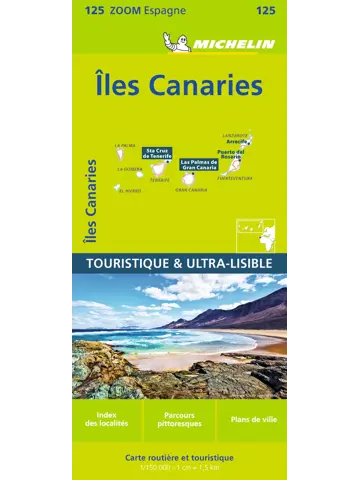 Wegenkaart Zoom 125 Canarische Eilanden