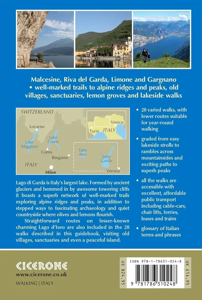 Gids Walking Lake Garda and Iseo