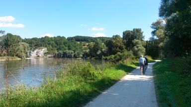 Duitsland_Altmühl_Deutsche Donau_Kelheim_Donaudurchbruch_Radler