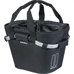 Basil mand front Classic Carry All 15L zwart