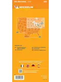 Kaart Regional 583 USA Noord-Oost
