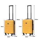 BlockTravel 4 delige kofferset ABS 29 39 74 en 95L