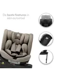 Chase Luxe i-Size Autostoel - Isofix + steunpoot