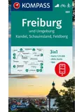 Wandelkaart WK889 Freiburg und Umgebung