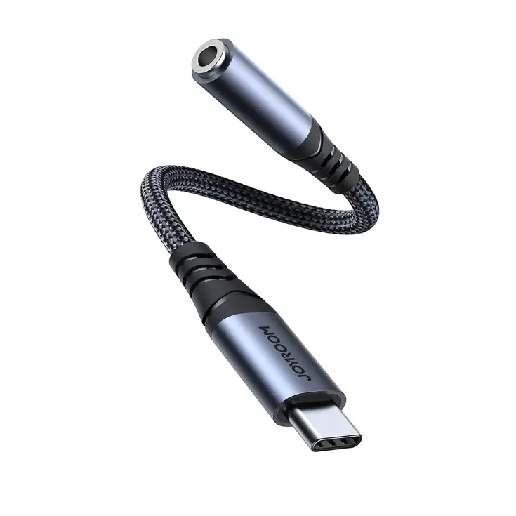 Audio adapter USB-C - Zwart - Joyroom