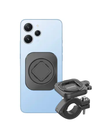 Accezz EasyLock Telefoonhouder Fiets - Zwart