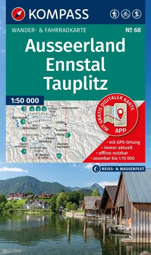 Wandelkaart WK68 Ausseerland Ennstal