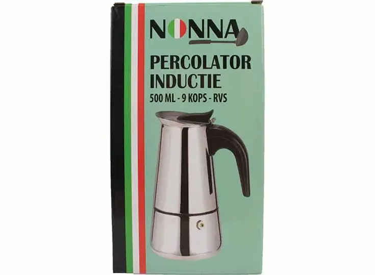 Percolator - Inductie - 500ML - RVS