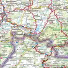 Wegenkaart Alpenlanden 2-zijdig