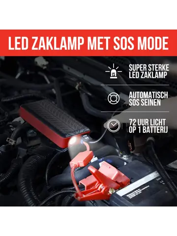 Jumpstarter voor Auto 4-in-1 - 1000A