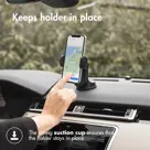 Accezz Telefoonhouder Auto - Zuignap - Zwart