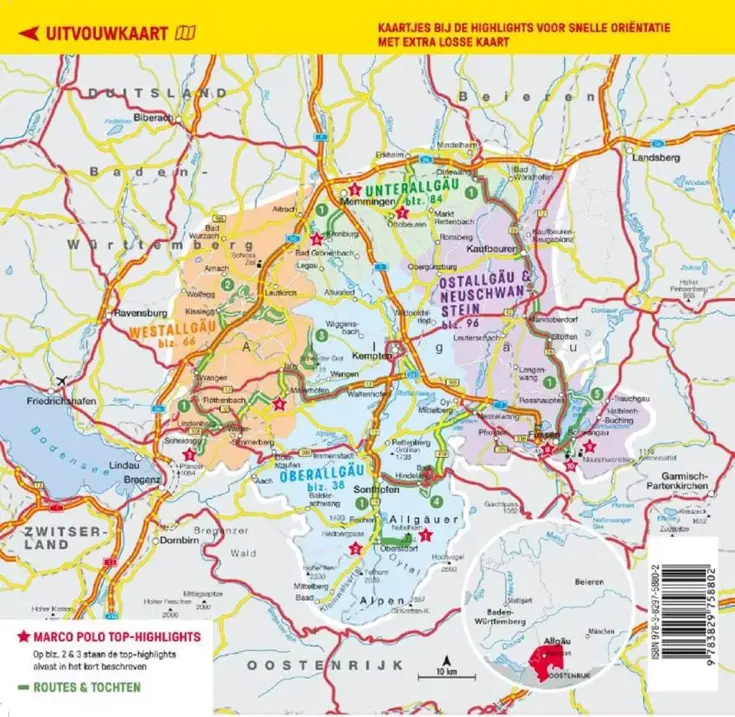 Marco Polo reisgids Allgau