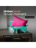 Qnuss Warmtekussen Fluweel 45x45