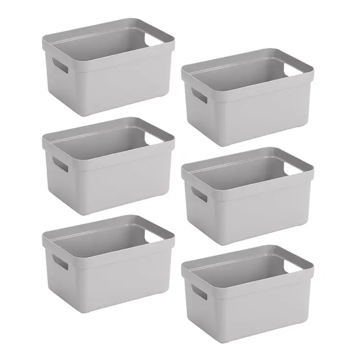 Sigma home - Opbergbox - 5L - 6-delig