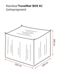 Travelnet reisklamboe BOX XL geïmpregneerd