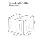 Travelnet reisklamboe BOX XL geïmpregneerd