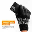 R2B Touchscreen Handschoenen Winter - Zwart