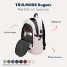 TRVLMORE Rugtas - 25L - 15,6Inch