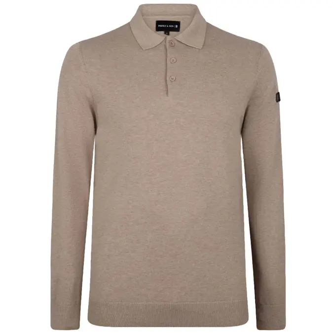 Heren Brad Knitted Polo Presly & Sun