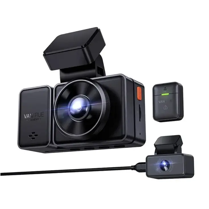 E2 Dual 2K QuadHD Wifi GPS dashcam
