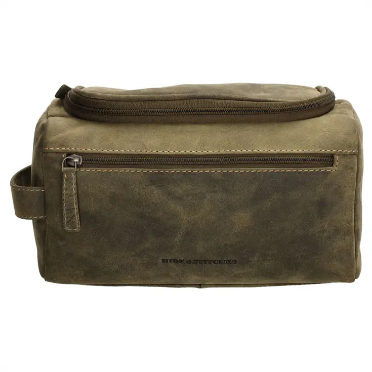 Hide&Stitches - Idao - Leren toilettas