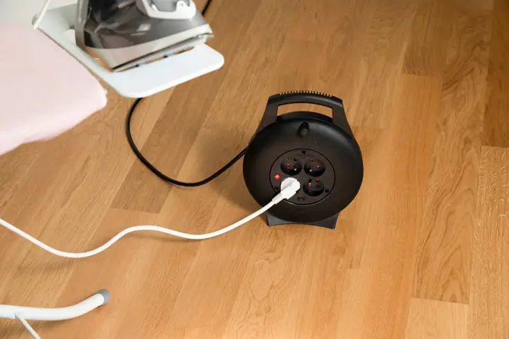 Vario-Line 4-weg kabelhaspel 10m met veiligheid