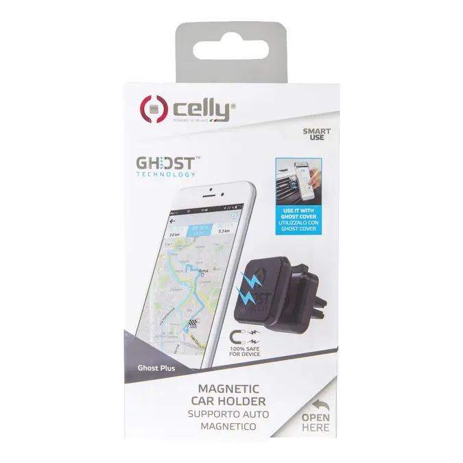 Celly Magnetische telefoonhouder Ghost Plus
