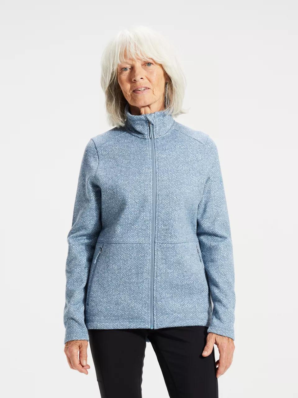 ANWB  Jau  Fleecevest dames  Human Nature  Lichtblauw   XXXXL