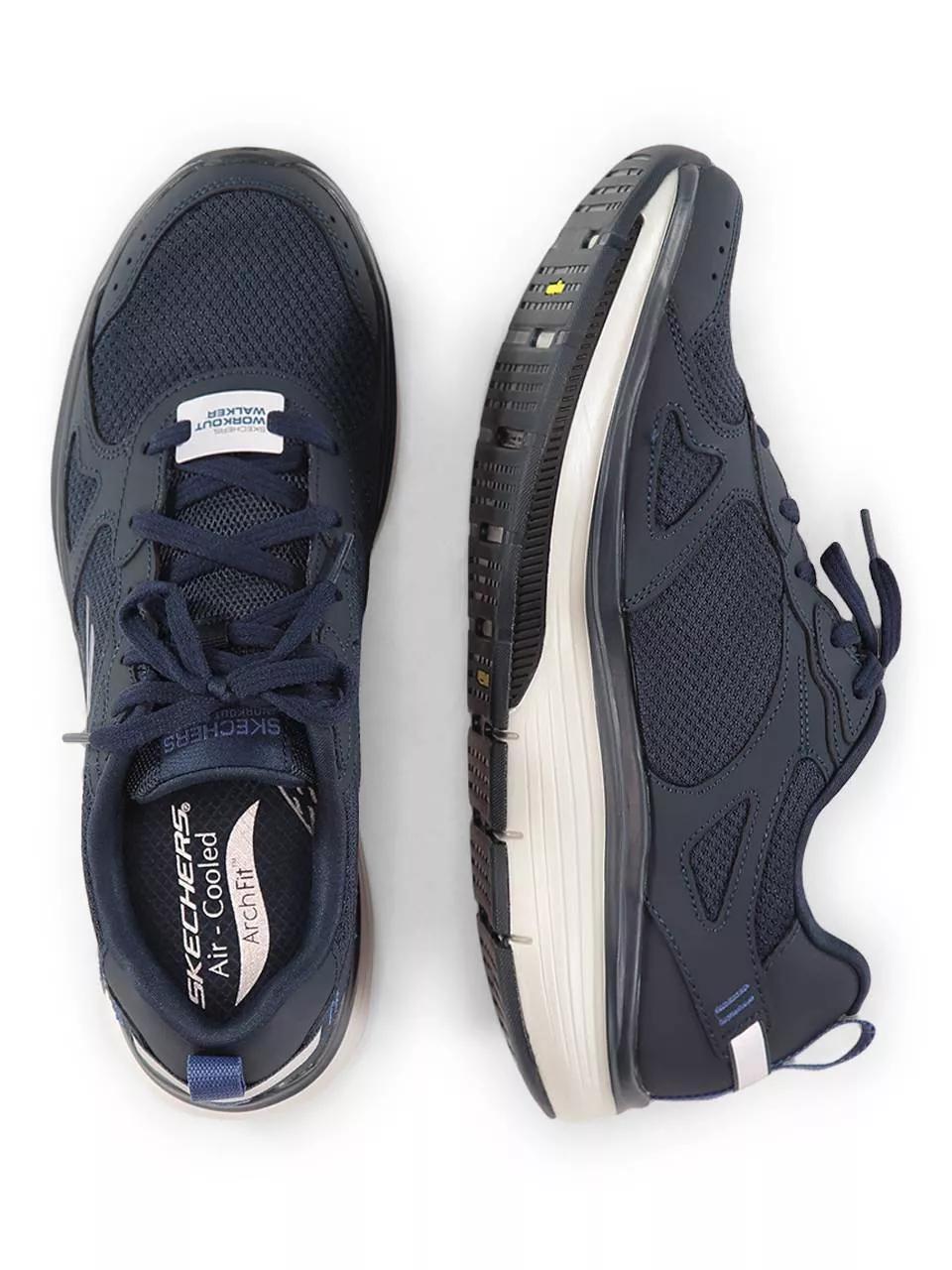 Skechers Go Walk Workout Walker  Wandelsneakers heren  Navy   40
