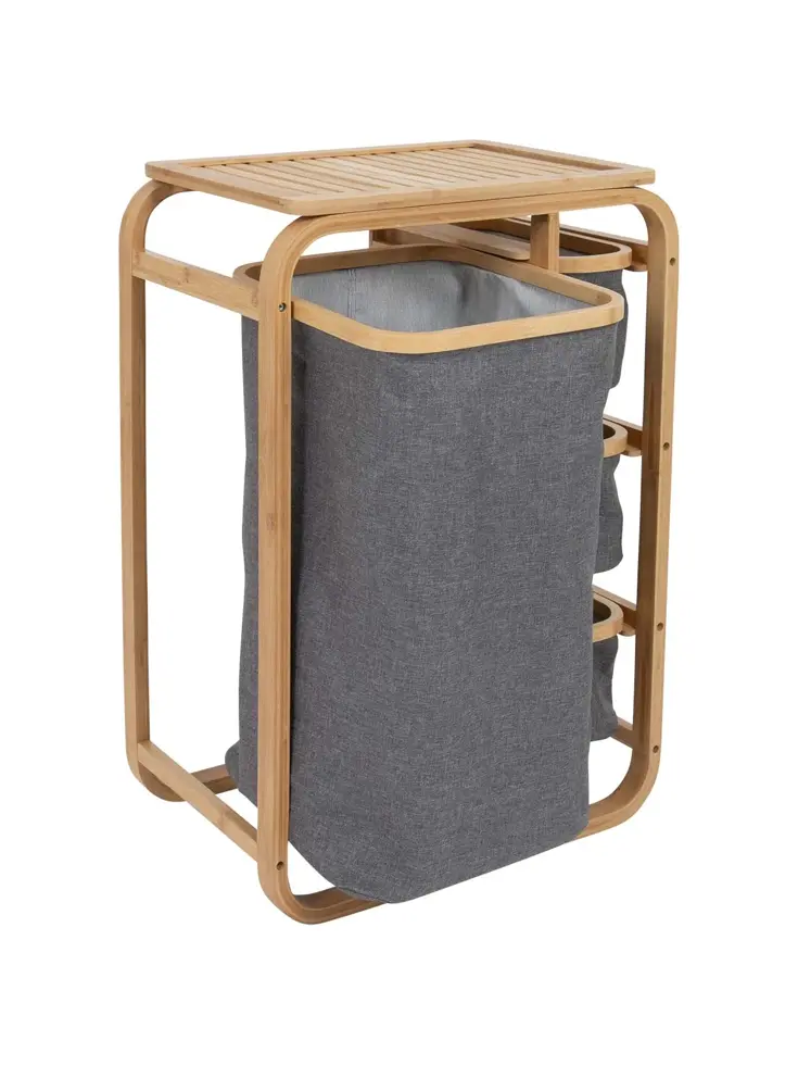 Kast Kemptown Bamboe Grijs