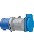 CEE-adapter 230V/16A IP44 voor buitengebruik