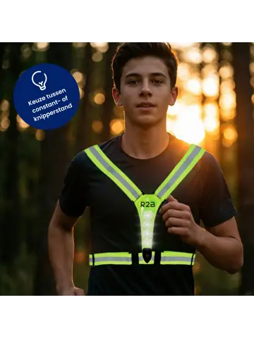 Hardloopvest met Verlichting voor Kinderen