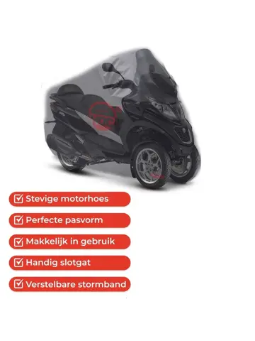 Motorhoes geschikt voor Piaggio Mp3